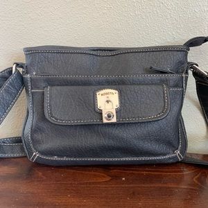 Black Rosetti Crossbody Purse